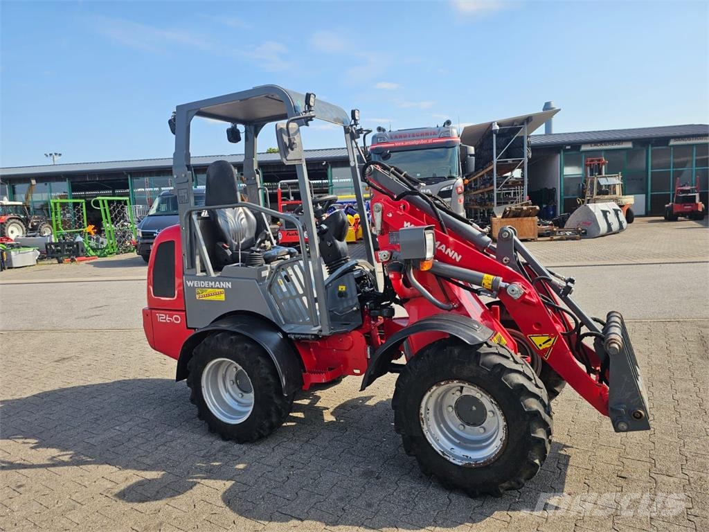 Weidemann 1260 Starker Motor kein Partikelfilter Încarcatoare frontale