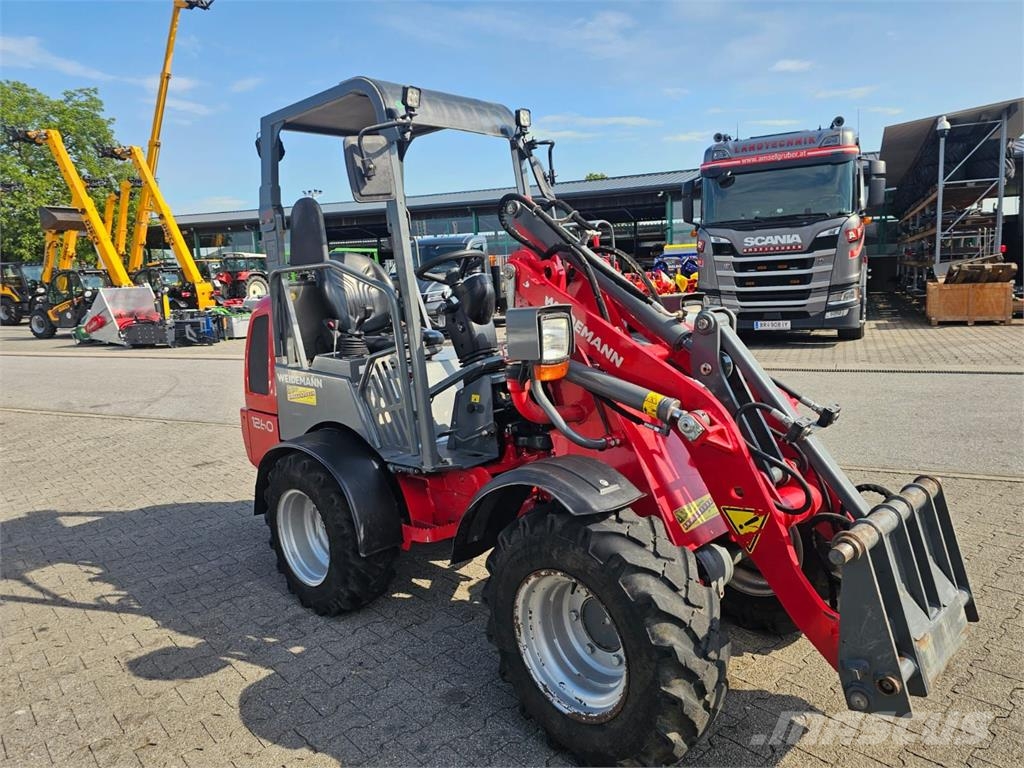 Weidemann 1260 Starker Motor kein Partikelfilter Încarcatoare frontale