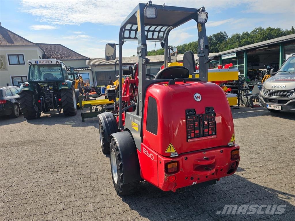 Weidemann 1260 Starker Motor kein Partikelfilter Încarcatoare frontale