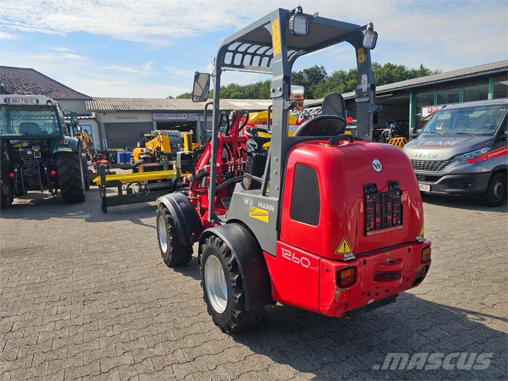 Weidemann 1260 Starker Motor kein Partikelfilter Încarcatoare frontale