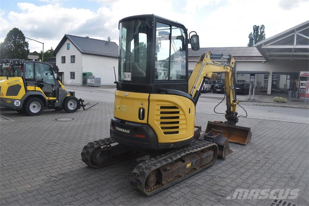 Yanmar VIO26-6 حفارات صغيرة أقل من 7 طن (حفارات صغيرة)