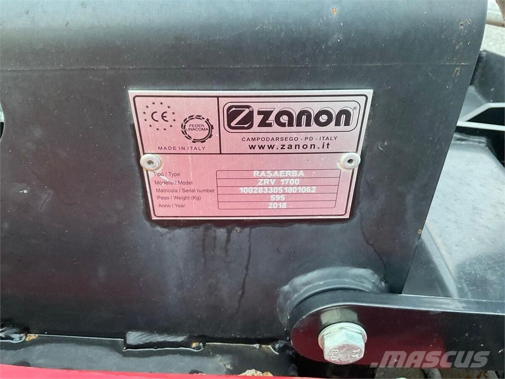 Zanon ZVR 1700-2300 Kosilnice za pašnike