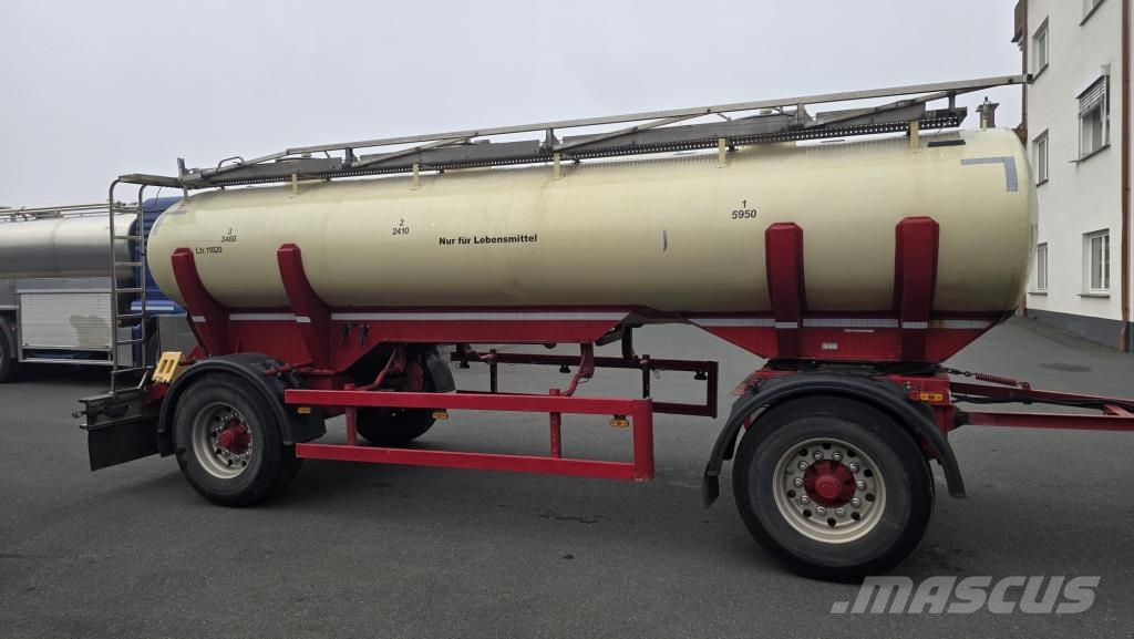 Edelstahltankanhänger - 12.000 Liter - ISOLIERT(Nr. 6486) Autocisternas