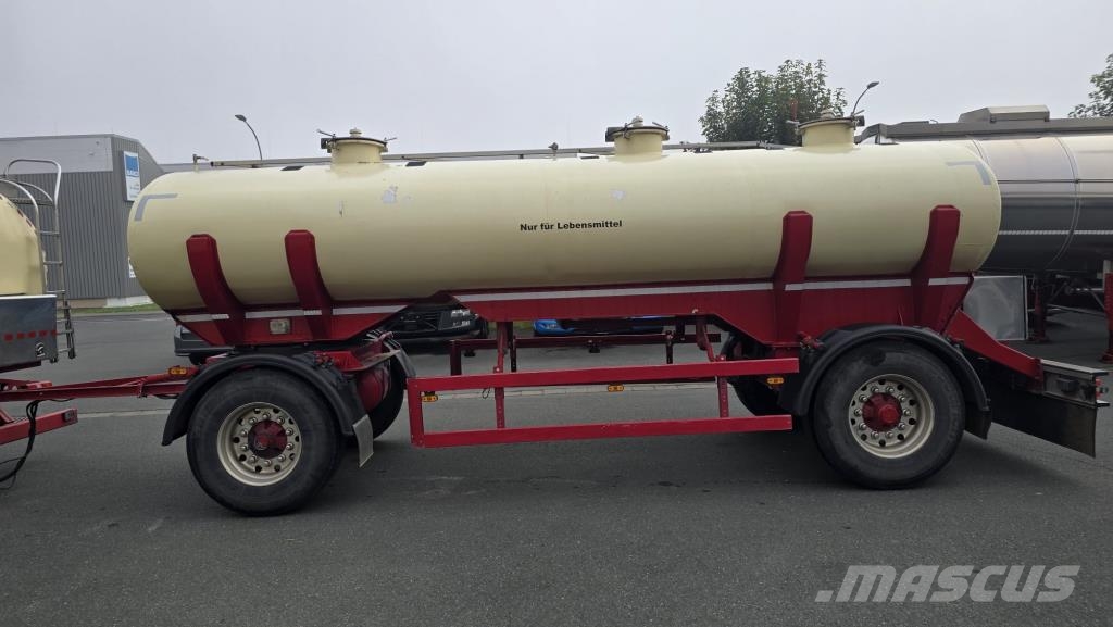 Edelstahltankanhänger - 12.000 Liter - ISOLIERT(Nr. 6486) Autocisternas
