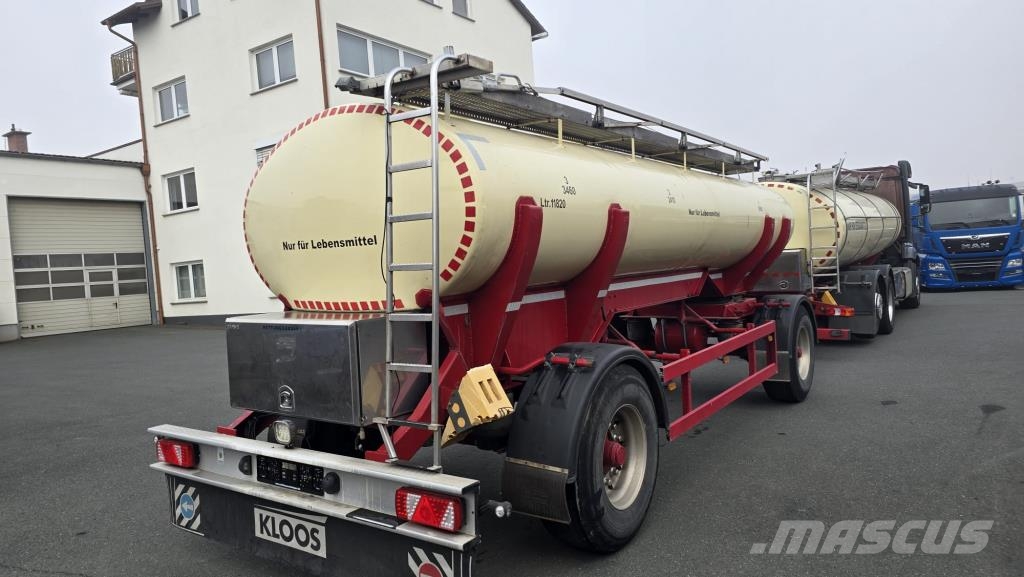 Edelstahltankanhänger - 12.000 Liter - ISOLIERT(Nr. 6486) Autocisternas