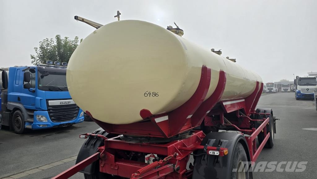 Edelstahltankanhänger - 12.000 Liter - ISOLIERT(Nr. 6486) Autocisternas
