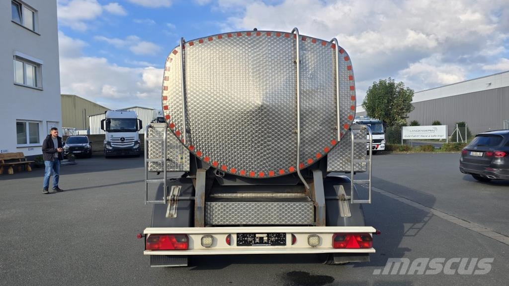 Edelstahltankanhänger - 15.500 l - ISOLIERT(Nr. 6503) Remorci Cisterne