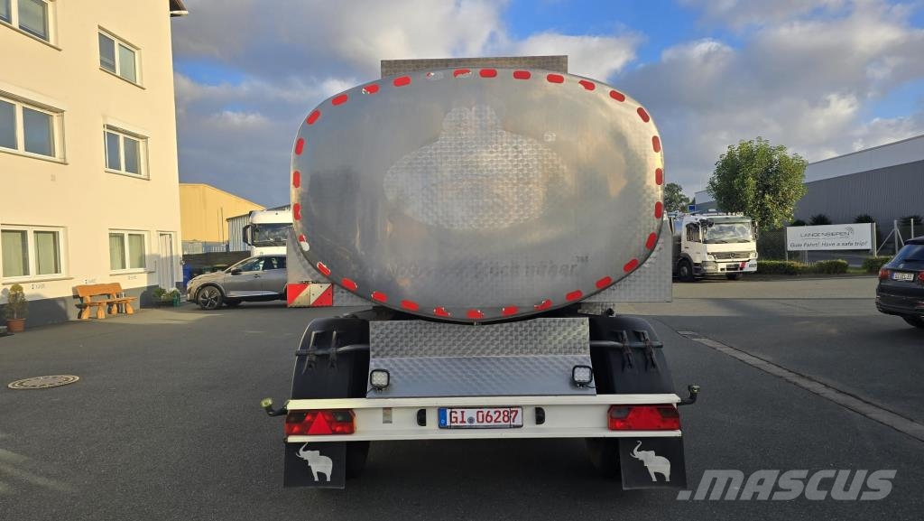 Edelstahltankanhänger Fabr. Jansky - 16.000 l(Nr. 6469) Rimorchi cisterna