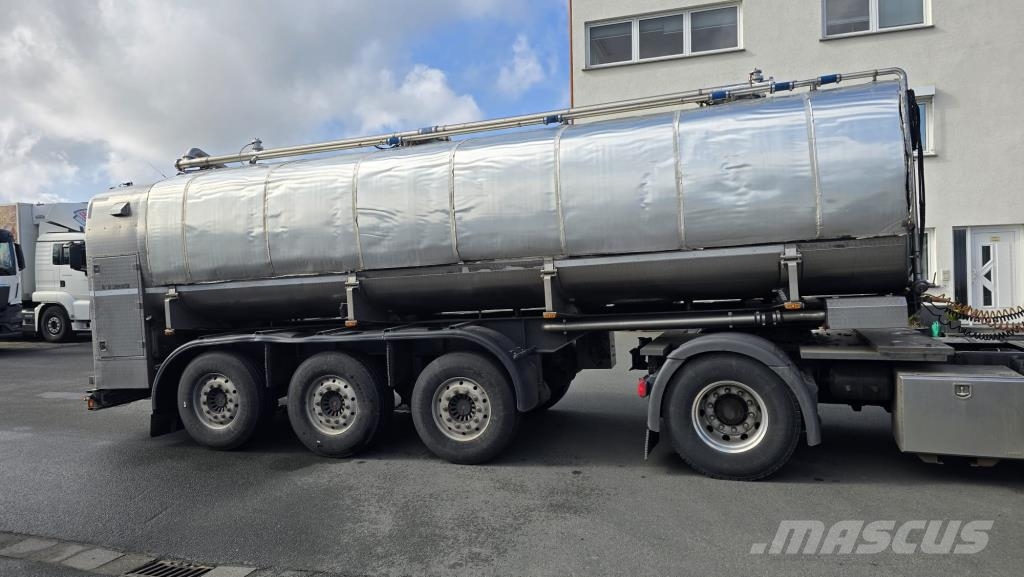 Edelstahltankauflieger 27.000 Liter - Isoliert(Nr. Andre semitrailere