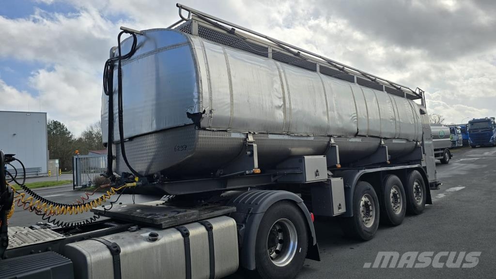 Edelstahltankauflieger 27.000 Liter - Isoliert(Nr. Andre semitrailere