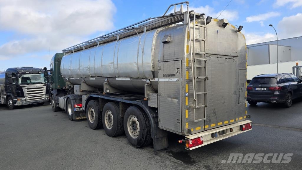 Edelstahltankauflieger 27.000 Liter - Isoliert(Nr. Andre semitrailere