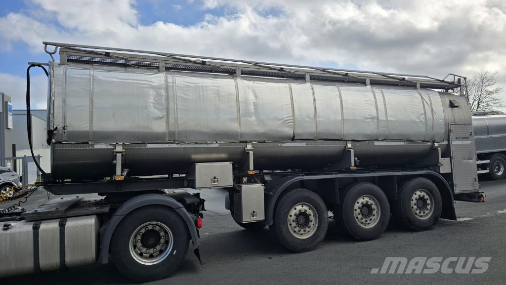 Edelstahltankauflieger 27.000 Liter - Isoliert(Nr. Andre semitrailere