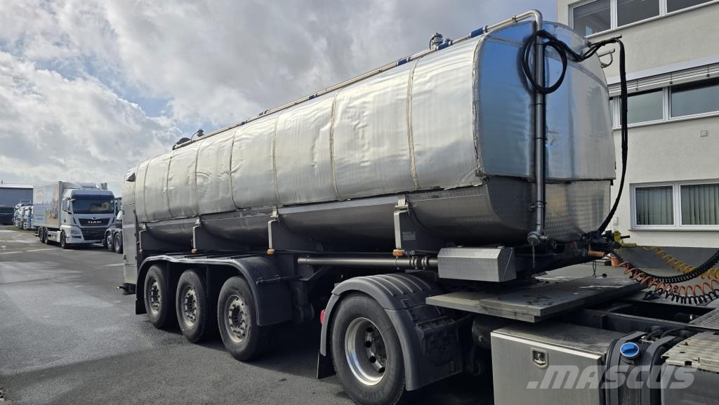 Edelstahltankauflieger 27.000 Liter - Isoliert(Nr. Andre semitrailere