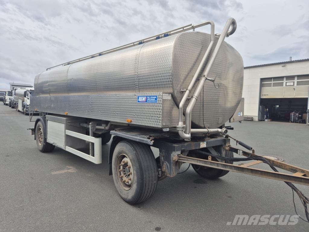 Fabr. HLW - 15500 L - 3 Kammern - NEU TÜV 09 27(Nr. 6454 Rimorchi cisterna