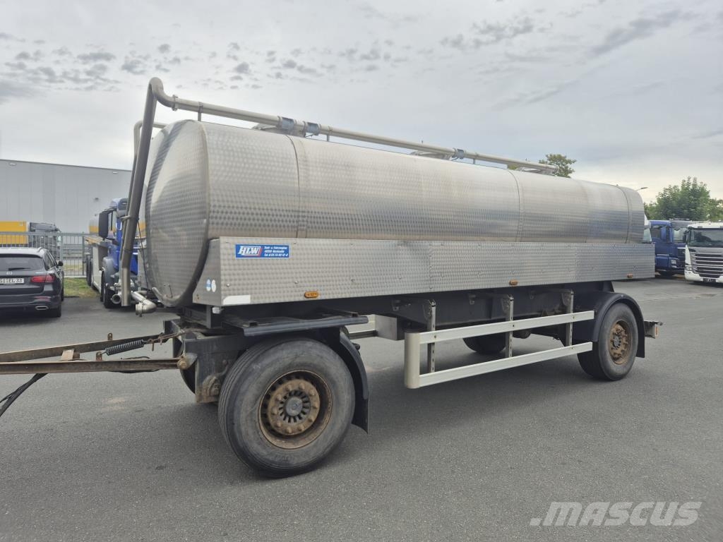 Fabr. HLW - 15500 L - 3 Kammern - NEU TÜV 09 27(Nr. 6454 Rimorchi cisterna