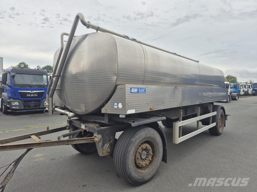 Fabr. HLW - 15500 L - 3 Kammern - NEU TÜV 09 27(Nr. 6454 Rimorchi cisterna
