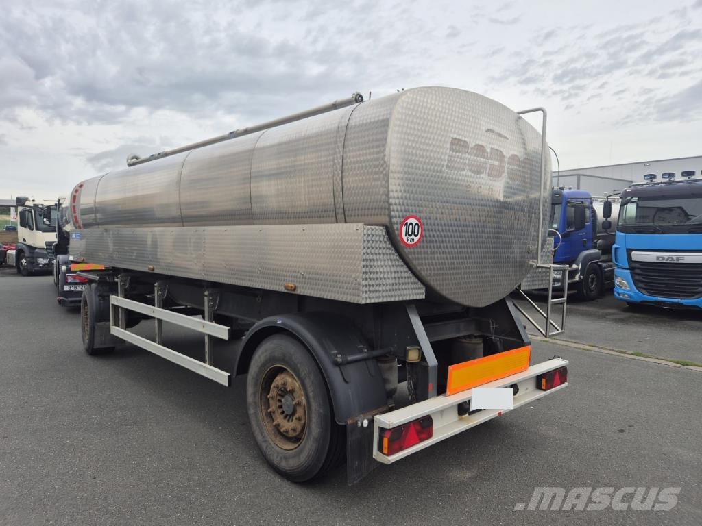 Fabr. HLW - 15500 L - 3 Kammern - NEU TÜV 09 27(Nr. 6454 Rimorchi cisterna