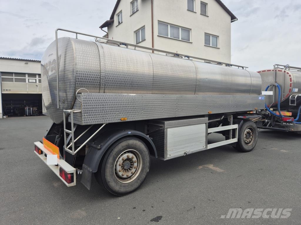 Fabr. HLW - 15500 L - 3 Kammern - NEU TÜV 09 27(Nr. 6454 Rimorchi cisterna