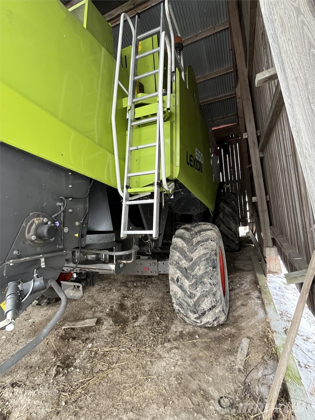 Claas 650 콤바인 수확기