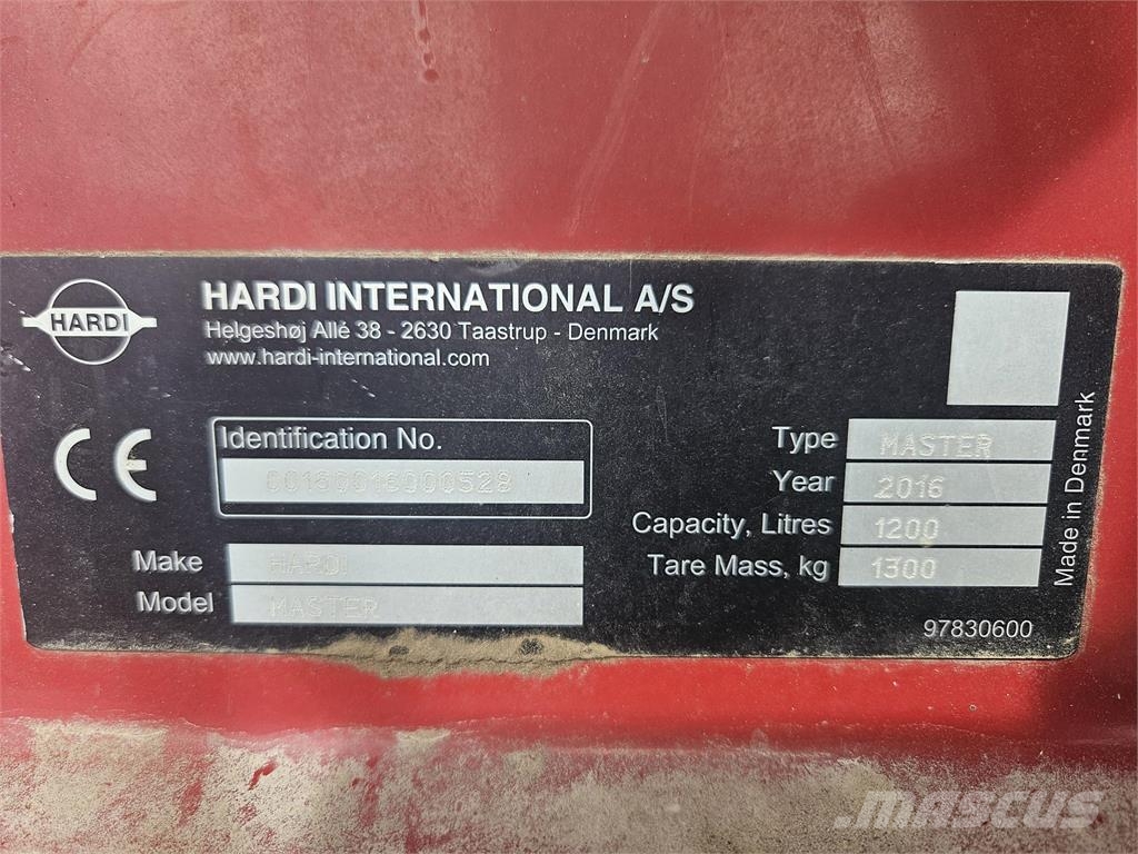 Hardi Master HYS Mounted sprayers