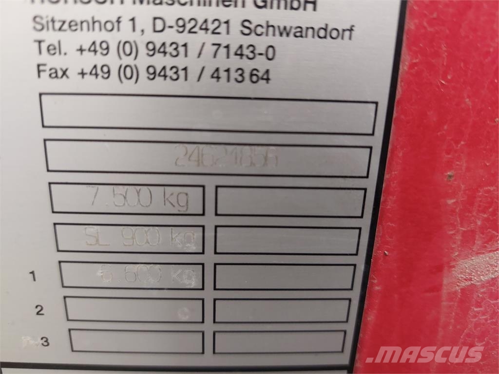 Horsch MAJSSÅMASKIN MAESTRO 8,75 CC Mechanické sejačky