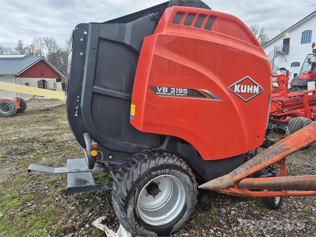 Kuhn VB 3195 OPTICUT Rundballe-pressere