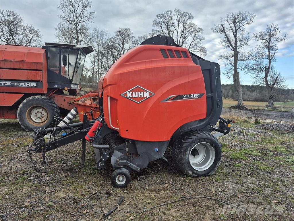 Kuhn VB 3195 OPTICUT Rundballe-pressere