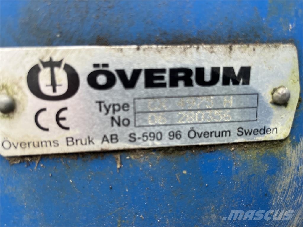 Överum CX 4875H Dvojstranné pluhy