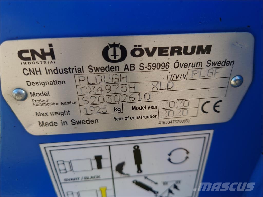 Överum CX2 4975 H-XL-KFJ Wendepflüge
