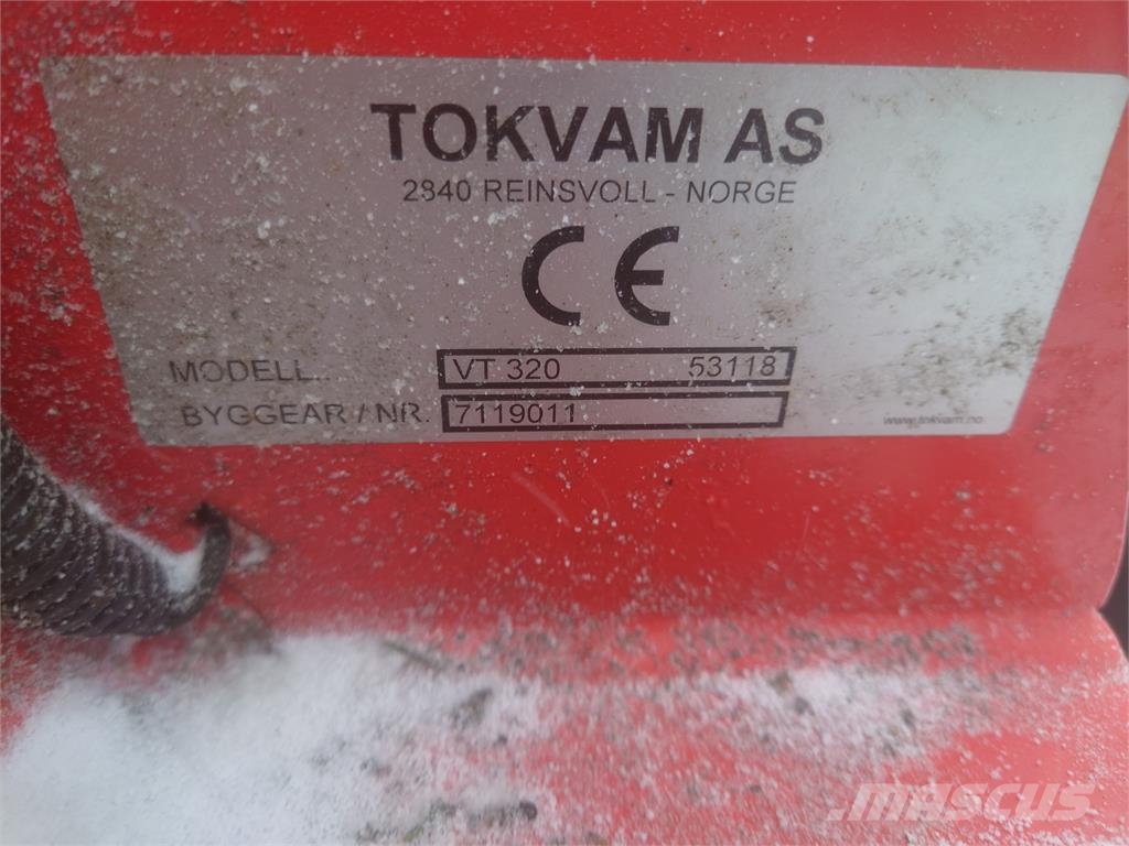 Tokvam VT 320 Sneeuwschuivers en -ploegen