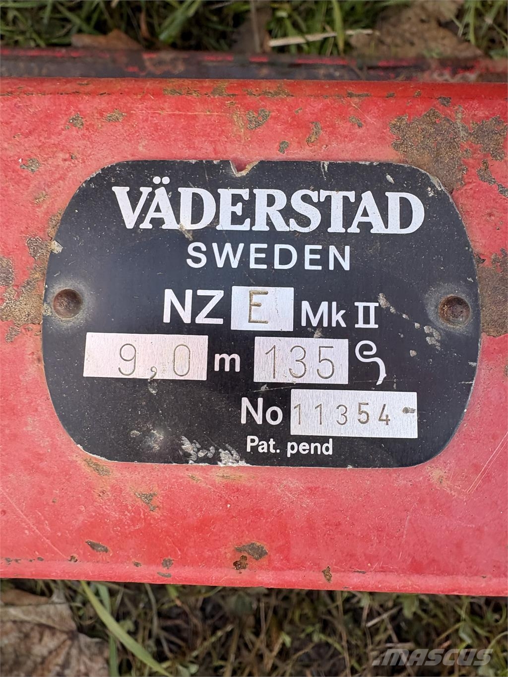 Väderstad NZE MK2 Grades