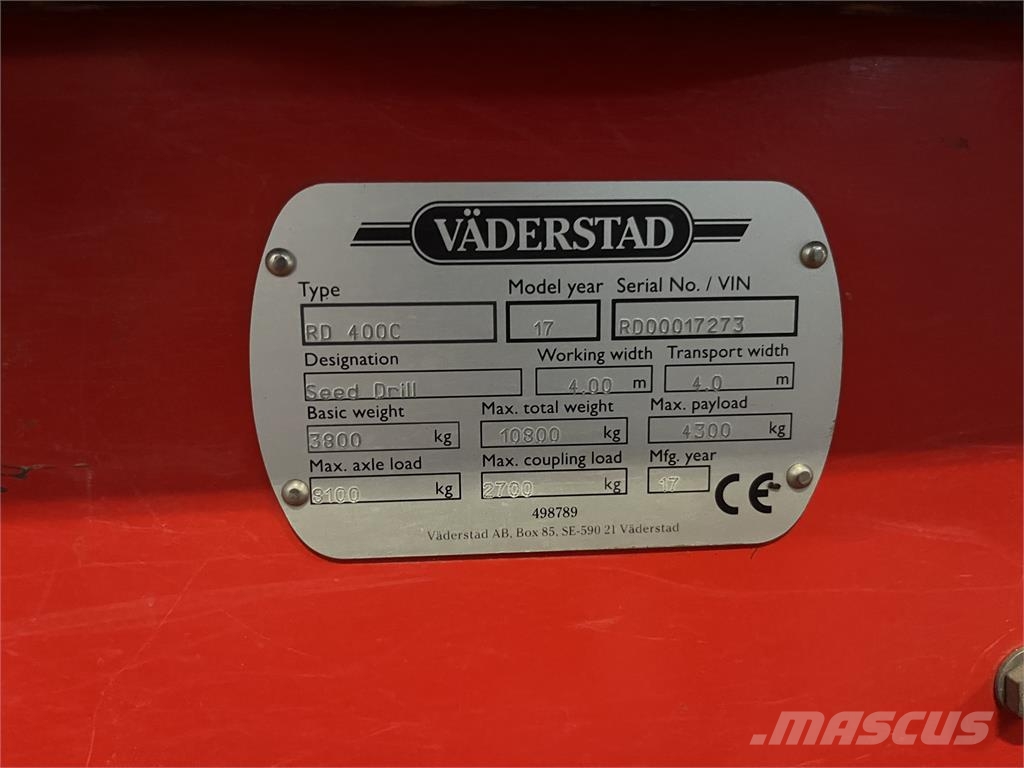 Väderstad RAPID 400 C Taladros