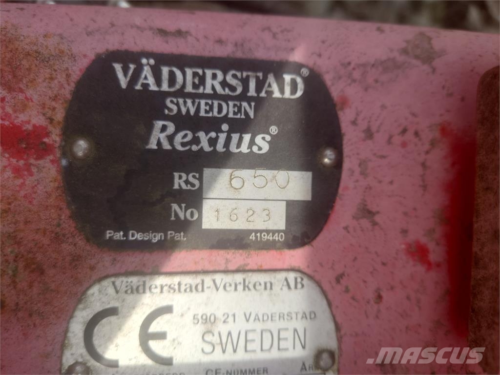 Väderstad REXIUS 650 Inne maszyny i akcesoria uprawowe