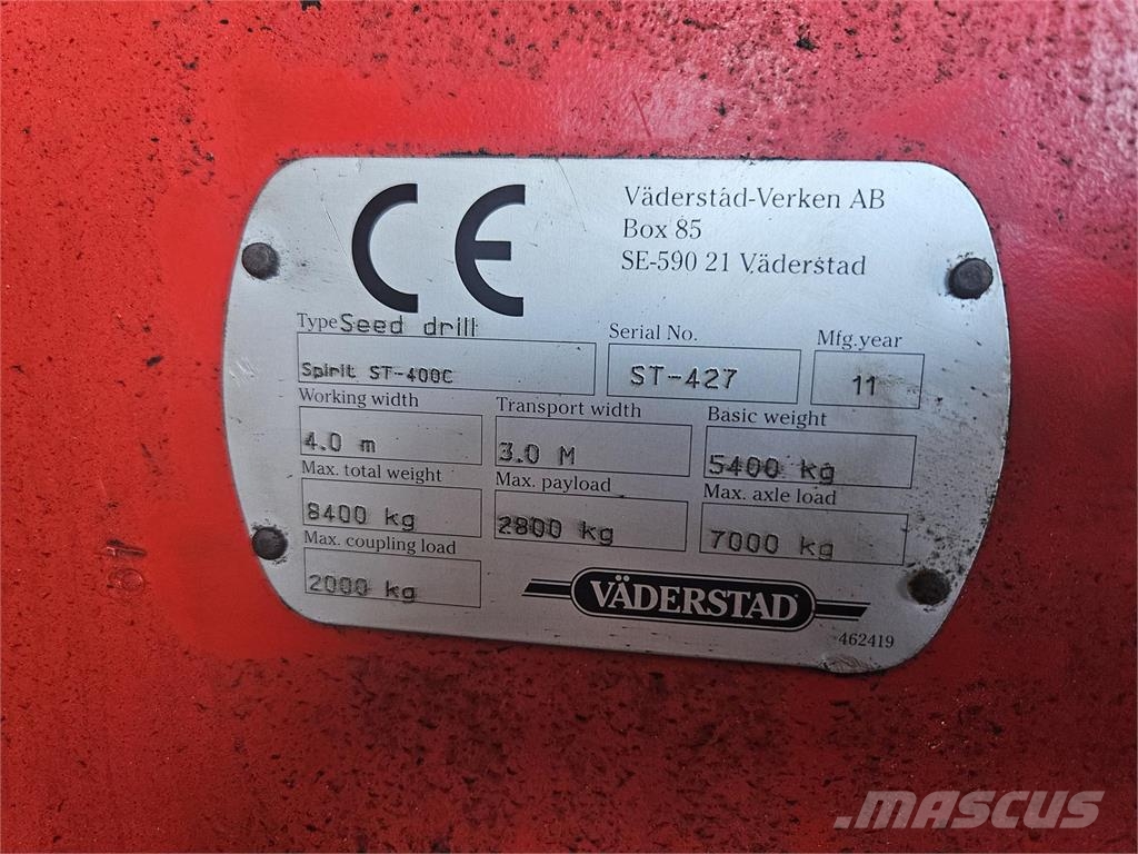 Väderstad SPIRIT 400 C Σπορείς
