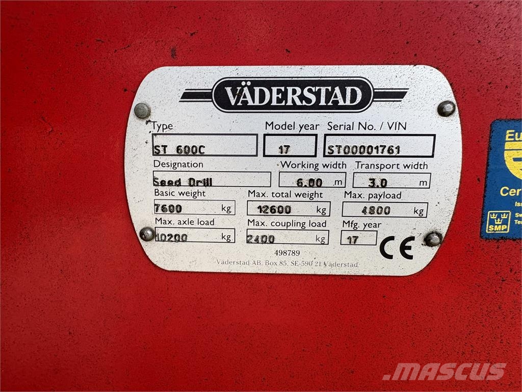 Väderstad SPIRIT 600C Drillmaschinen