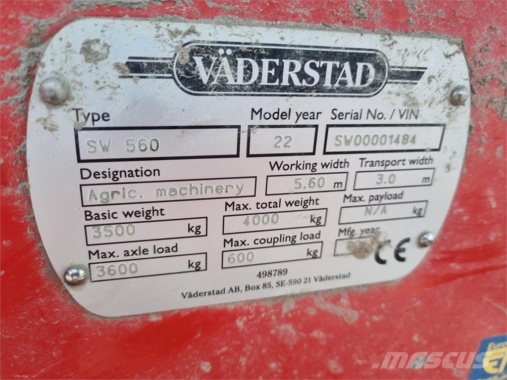 Väderstad SWIFT 560 Harvar