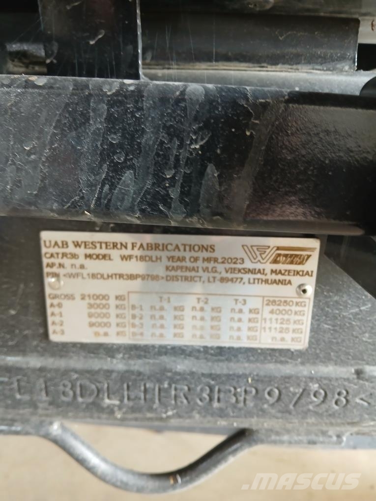 Western 18DHL + SPM KIT مقطورات أخرى