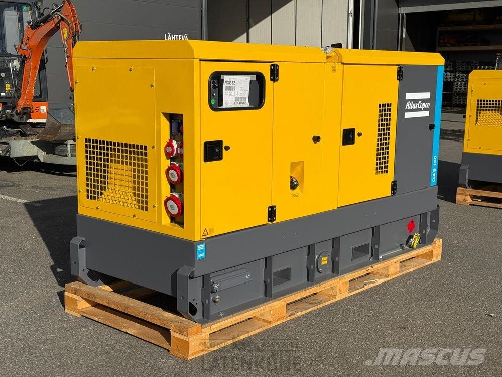 Atlas Copco QAS 100 PD S3A 50 Hz Generaattori مولدات ديزل