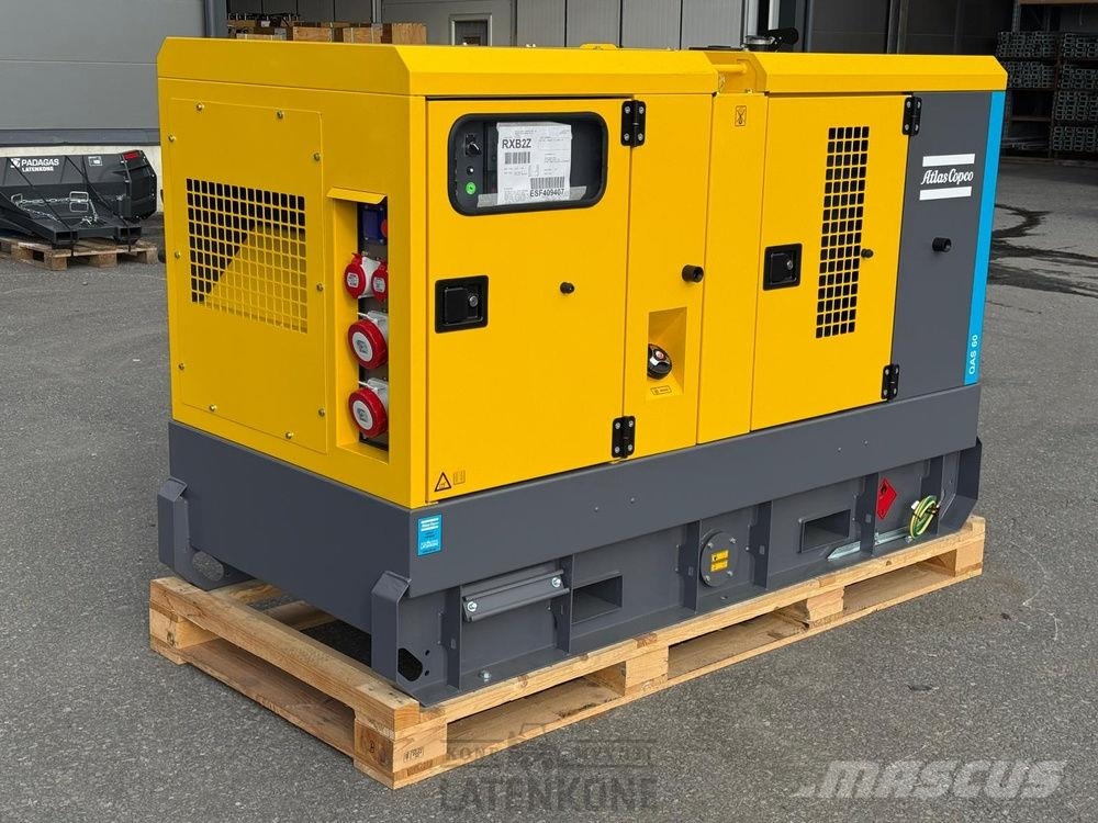 Atlas Copco QAS 60 PD S3A 50 Hz Generaattori مولدات ديزل