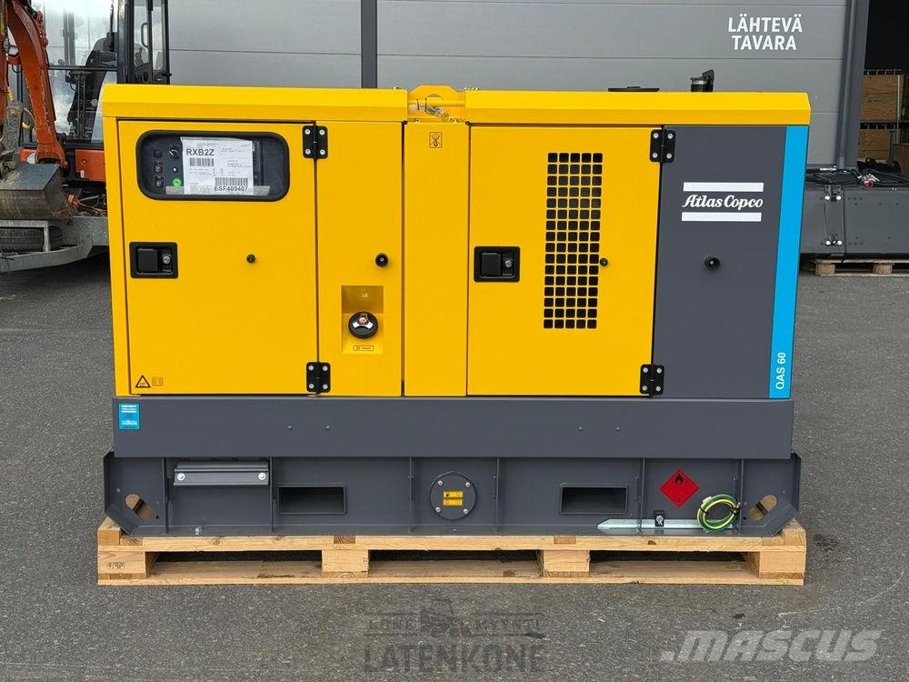 Atlas Copco QAS 60 PD S3A 50 Hz Generaattori مولدات ديزل