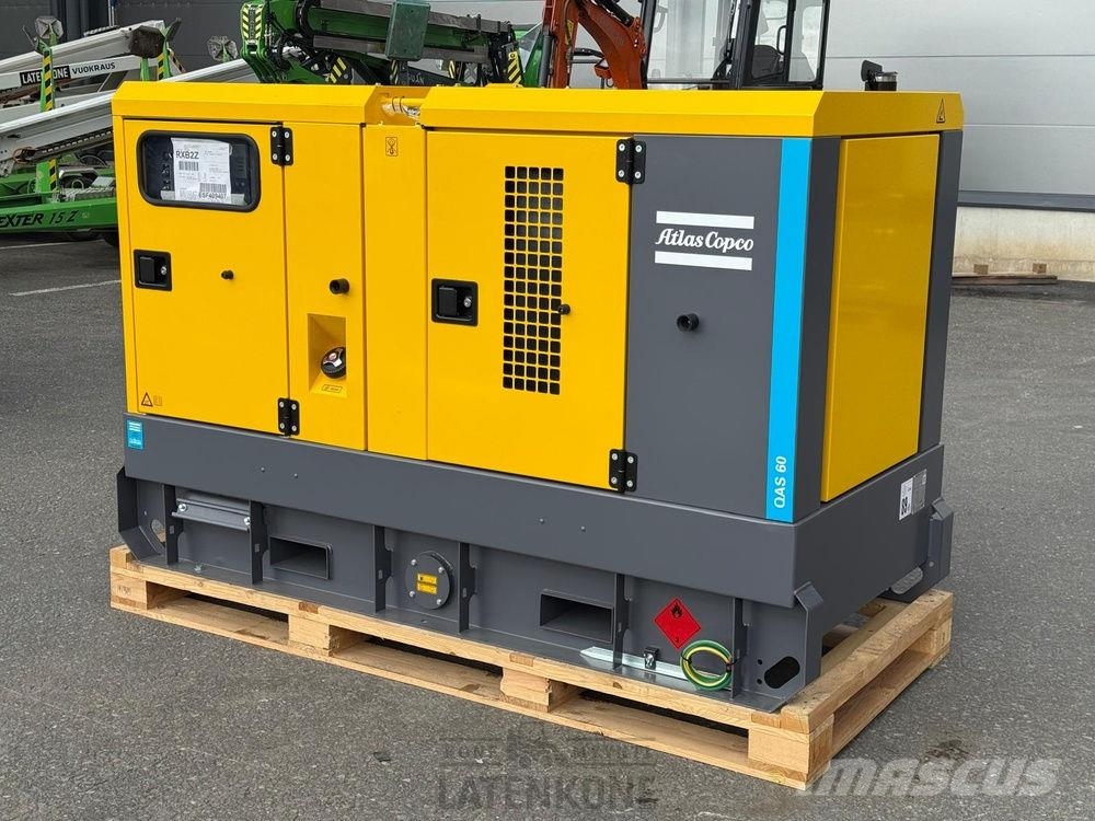 Atlas Copco QAS 60 PD S3A 50 Hz Generaattori مولدات ديزل
