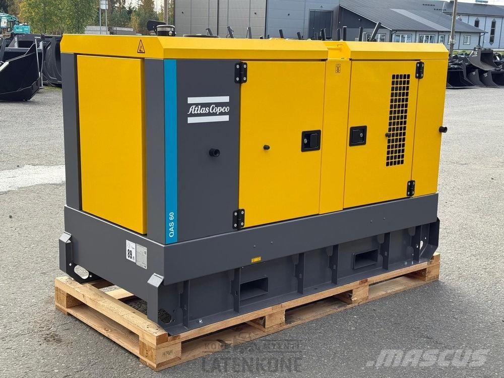 Atlas Copco QAS 60 PD S3A 50 Hz Generaattori مولدات ديزل