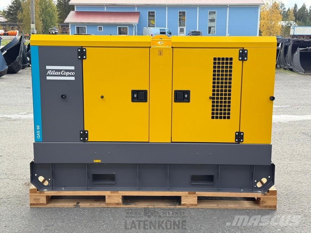 Atlas Copco QAS 60 PD S3A 50 Hz Generaattori مولدات ديزل