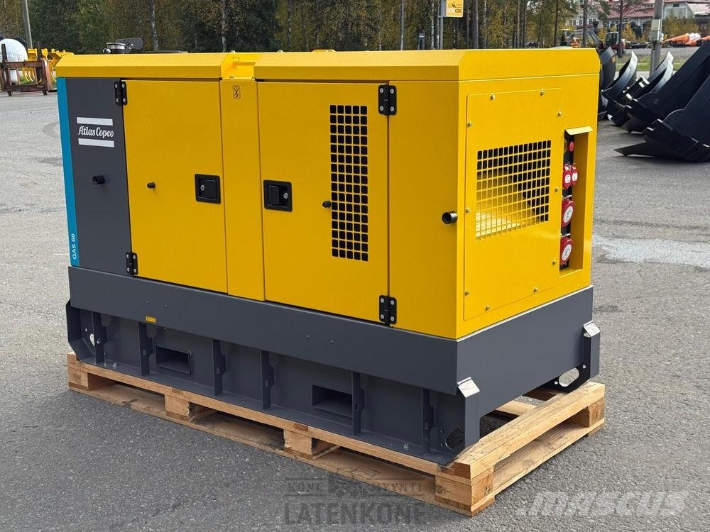 Atlas Copco QAS 60 PD S3A 50 Hz Generaattori مولدات ديزل