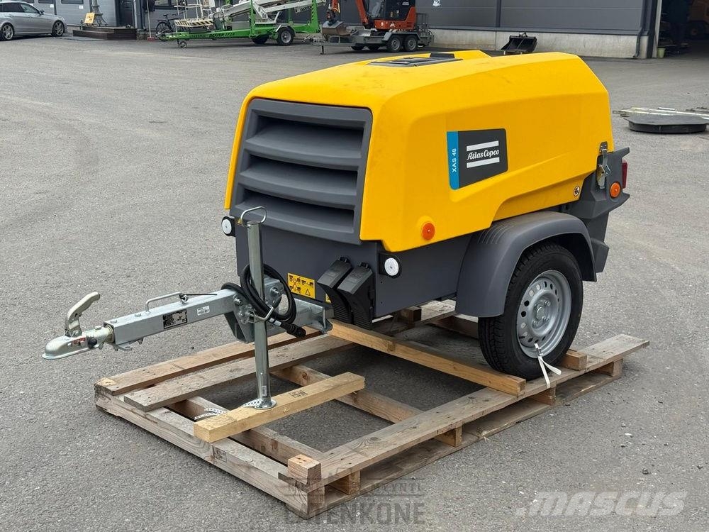 Atlas Copco XAS 48 StV Vaunukompressori UUSI Kompressoren