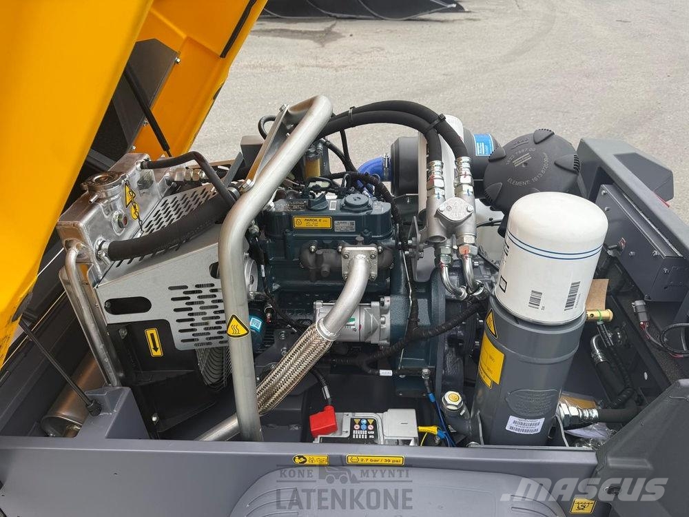 Atlas Copco XAS 48 StV Vaunukompressori UUSI Kompressoren