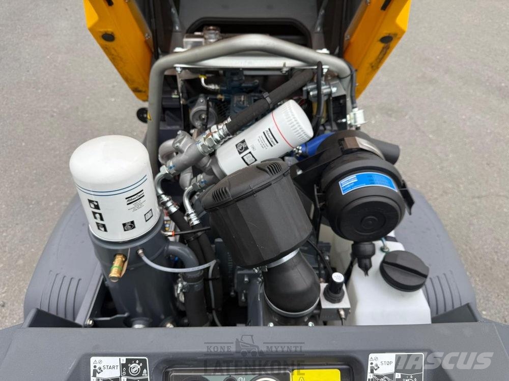 Atlas Copco XAS 48 StV Vaunukompressori UUSI Kompressoren