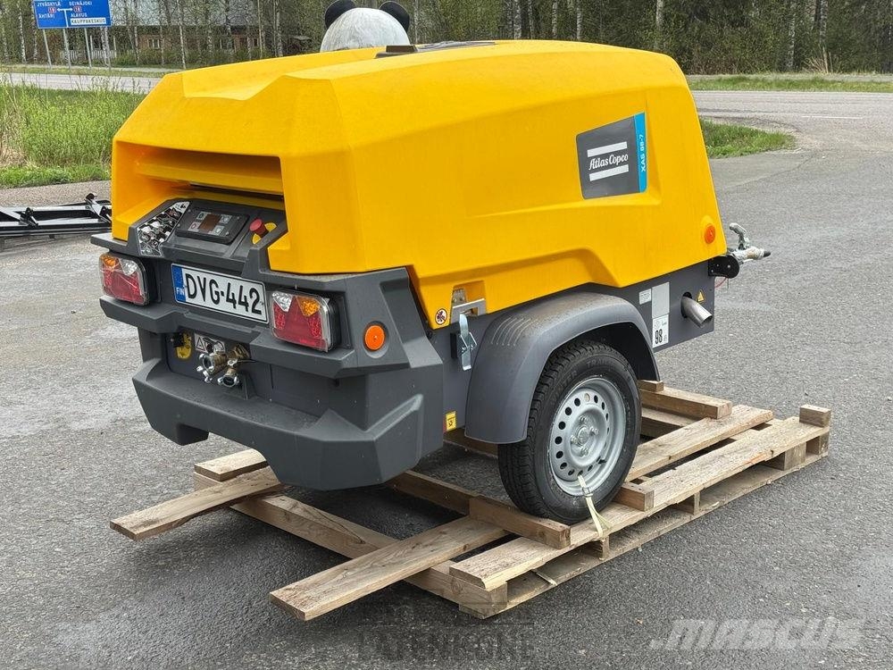 Atlas Copco XAS 88-7 StV Vaunukompressori UUSI Compresseur