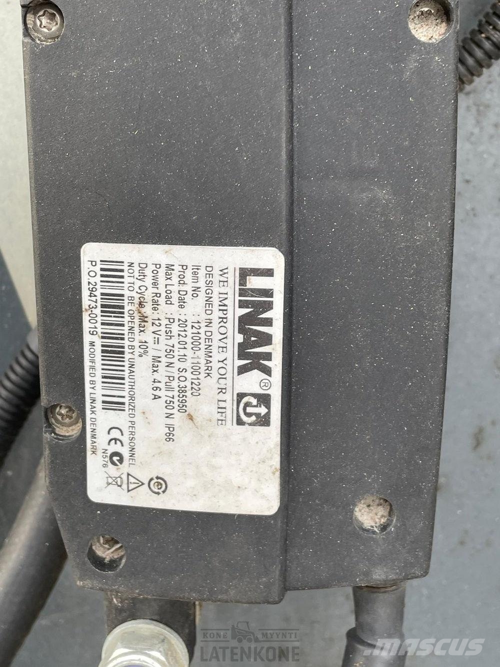Avant Hiekoituskauha 850L Sähkösäädöllä Žlice
