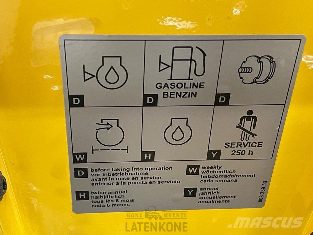 Bomag BR95 pyöreä tynnyrilätkä Vibro ploče